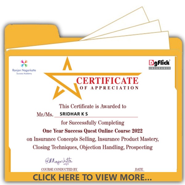 OUR CERTIFICATES